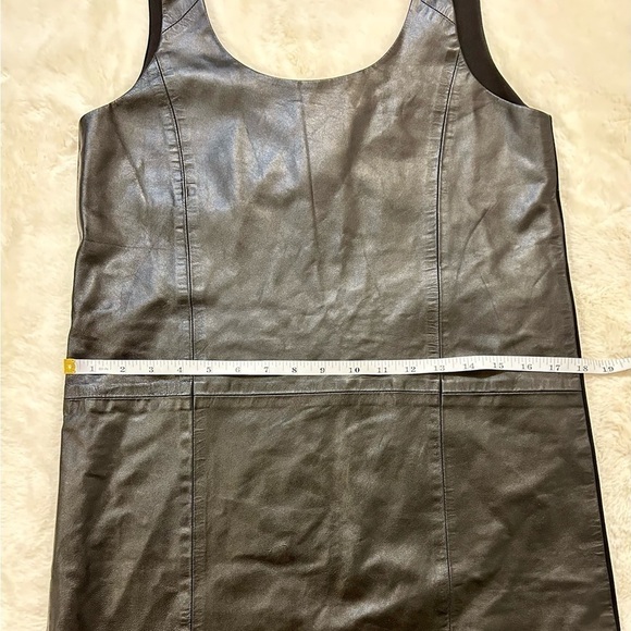 NWT Blaque Label Revolve Faux Leather Tank Dress Size Small - Picture 12 of 15